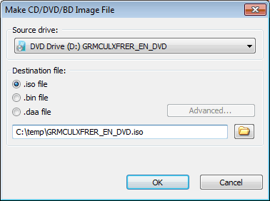 How to Make ISO File from CD, DVD, or Blu-ray Disc?