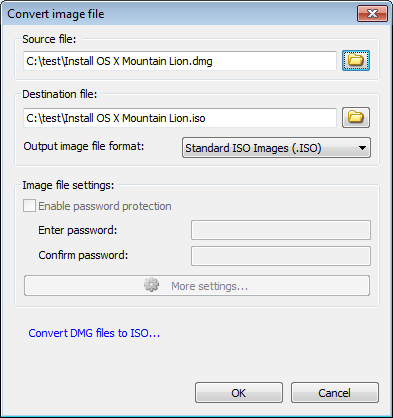 convert dmg to iso windows 7