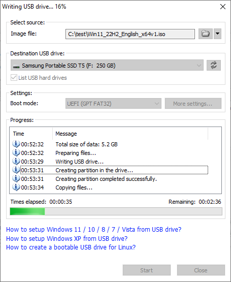 How setup Windows Windows 10, Windows 7, Windows 8 8.1 / from USB drive?